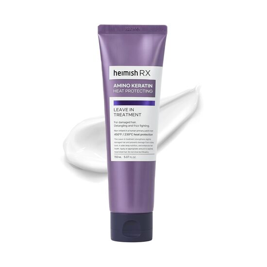 Nenomazgājams termoizturīgs matu kopšanas līdzeklis Heimish RX Amino Keratin Heat Protecting Leave In Treatment